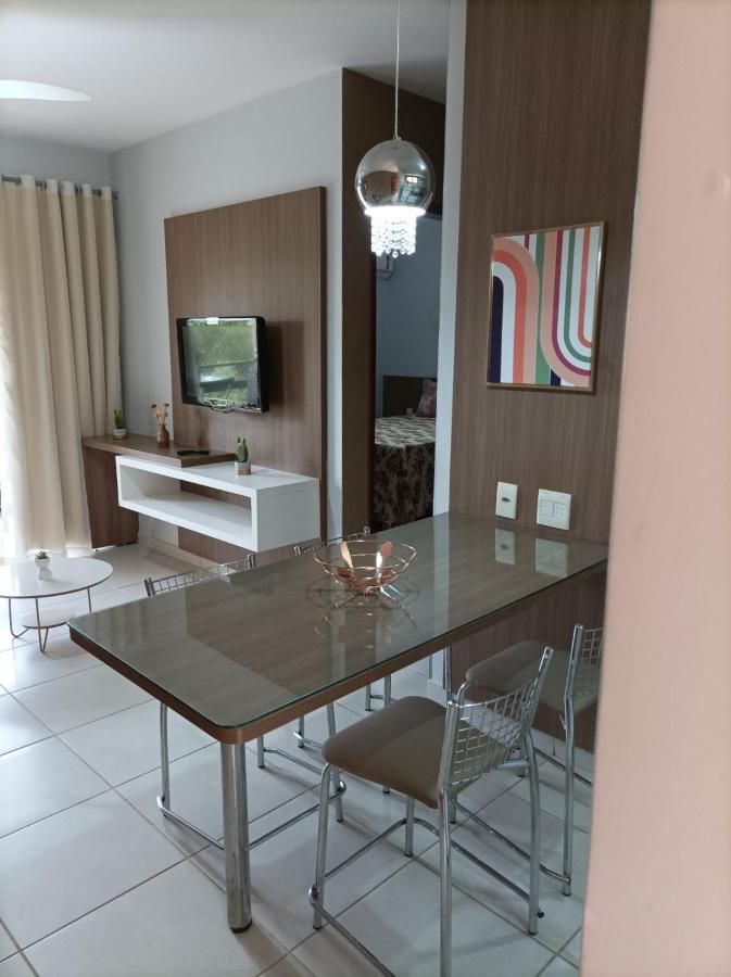 APÊ LINDO ALDEIA DO LAGO COM COZINHA MOBÍLIA NOVA JUNTO AO LAGO CORUMBÁ e KAWANA PARK Caldas Novas Exterior foto