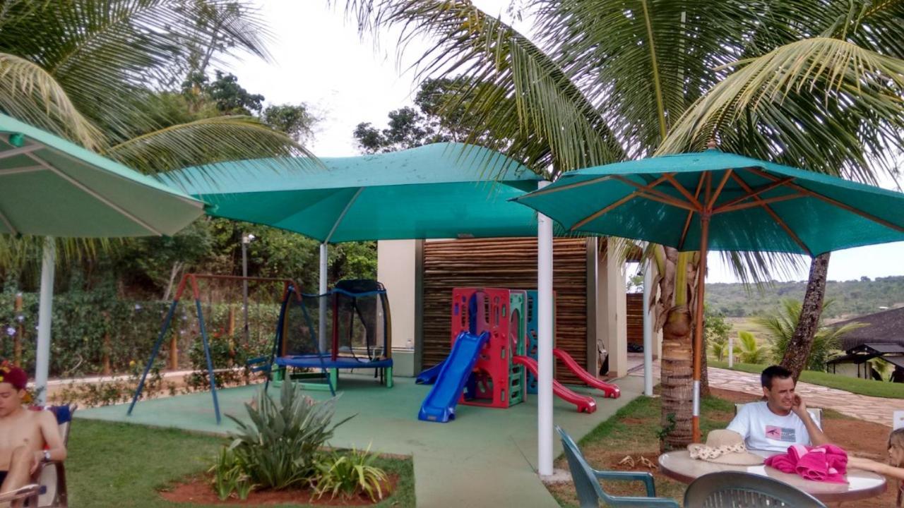 APÊ LINDO ALDEIA DO LAGO COM COZINHA MOBÍLIA NOVA JUNTO AO LAGO CORUMBÁ e KAWANA PARK Caldas Novas Exterior foto